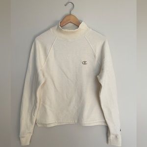 Champion Powerblend “C” Mock Neck Sweater